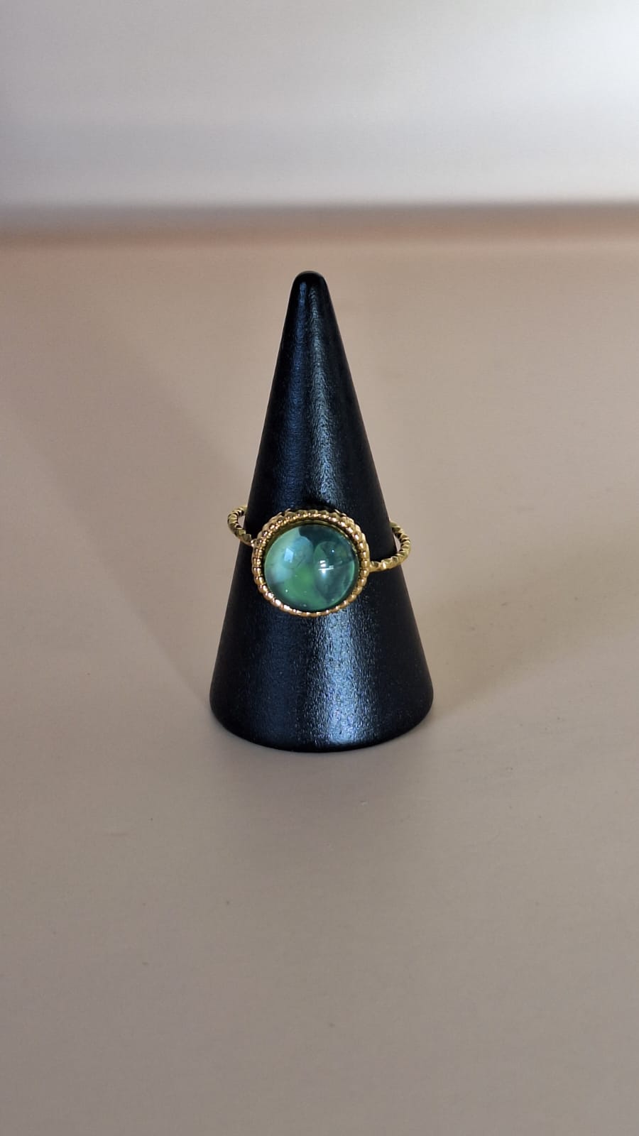 Ring mit Kranz grünmix Ring mit Kranz grünmix