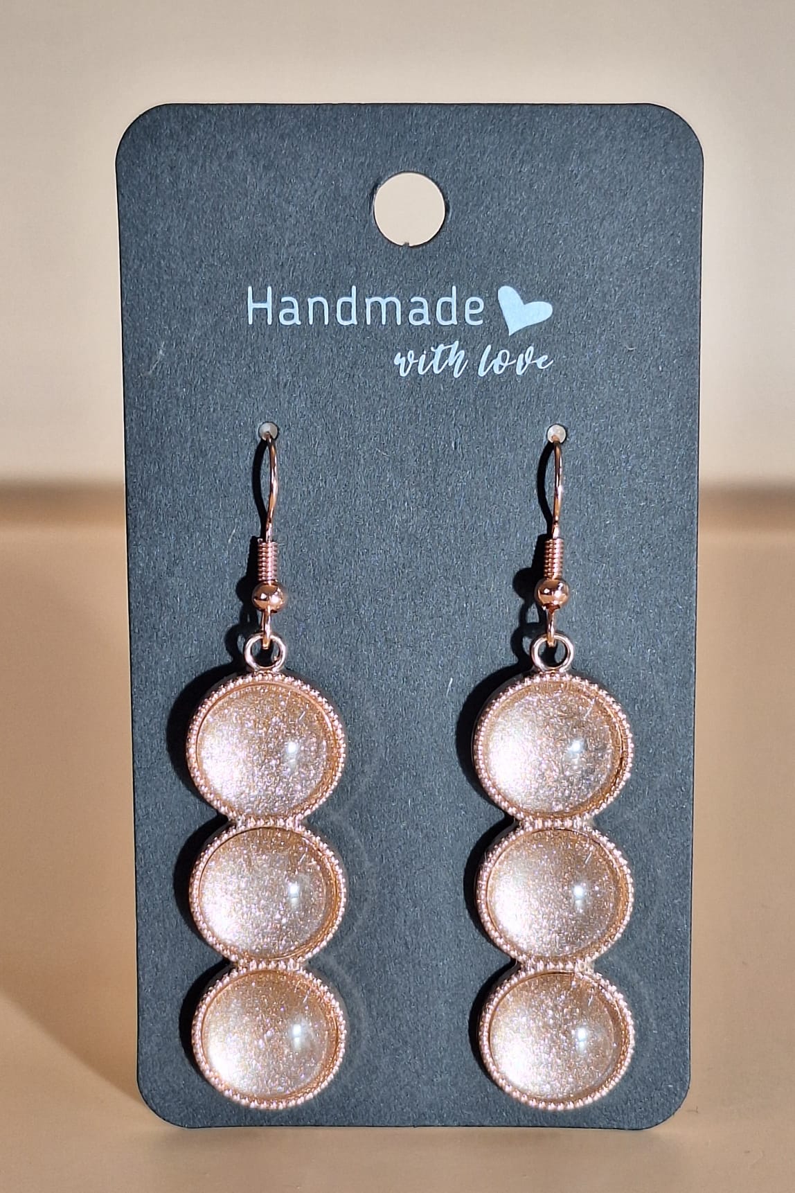 Ohrhänger - 3er - rosegold Ohrhänger - 3er - roségold